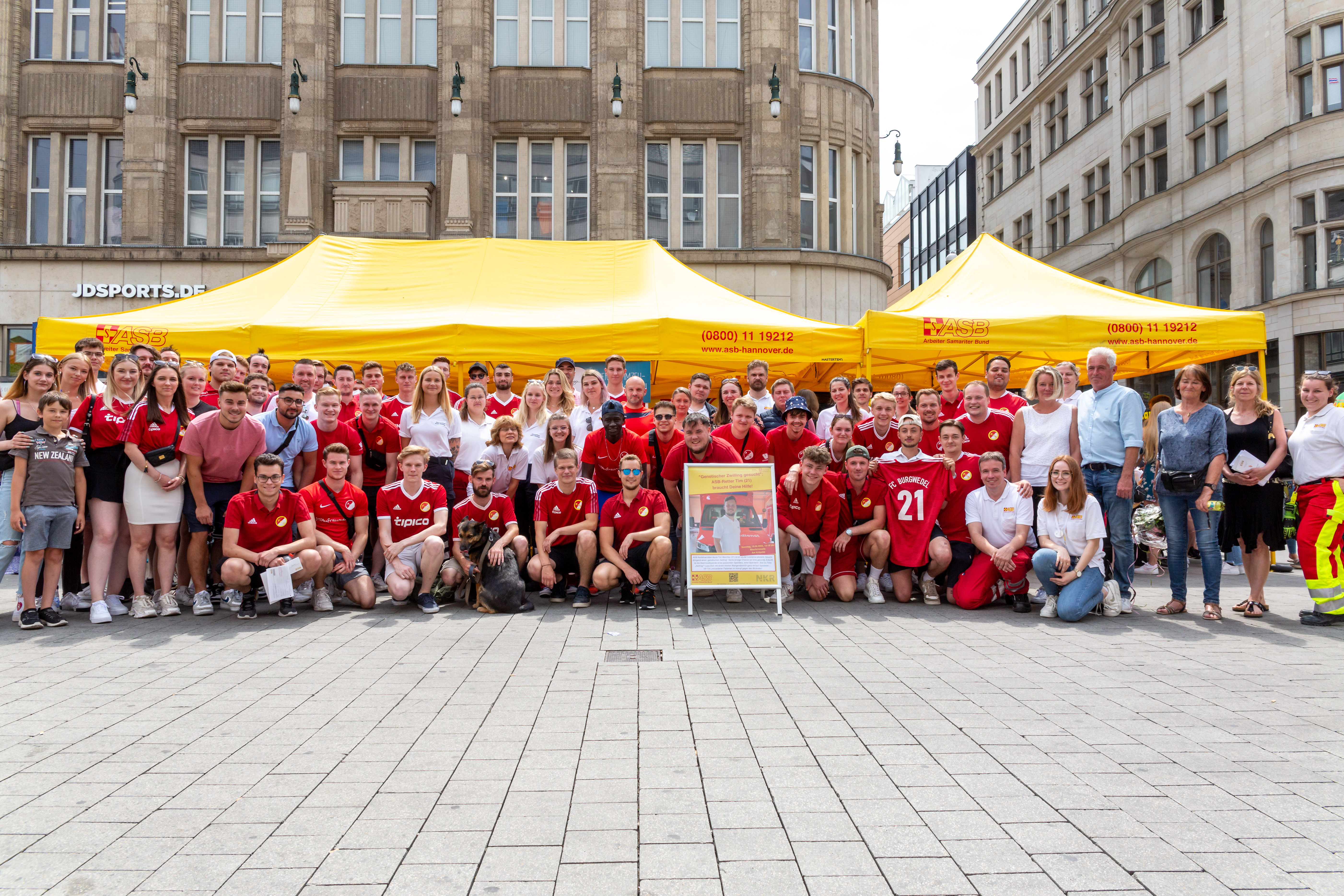 Große Hilfsbereitschaft für krebskranken ASB-Retter Tim!