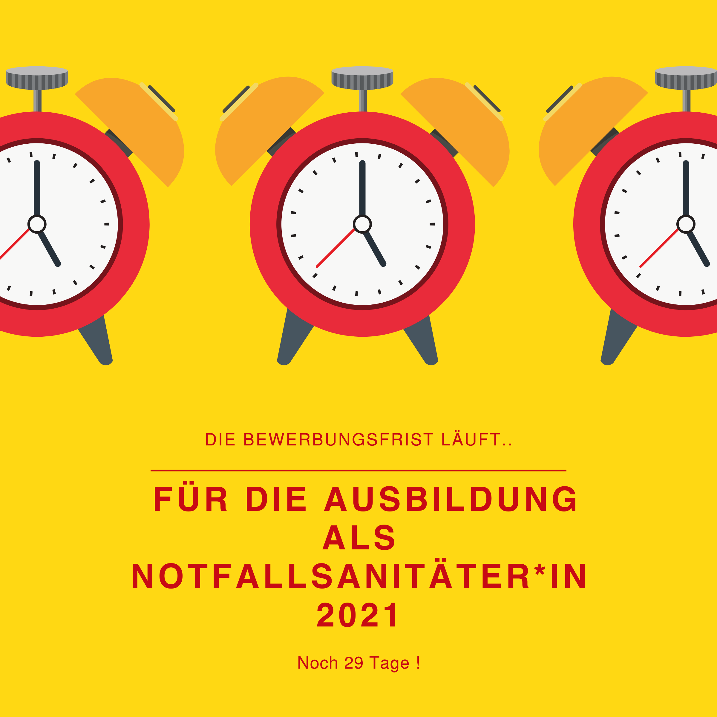 Bewerbungsfrist endet am 30.12.2020  - Schell noch bewerben!