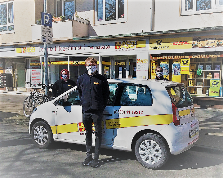 Zu Hilfe, bitte: Gesichtsmasken nähen für den ASB