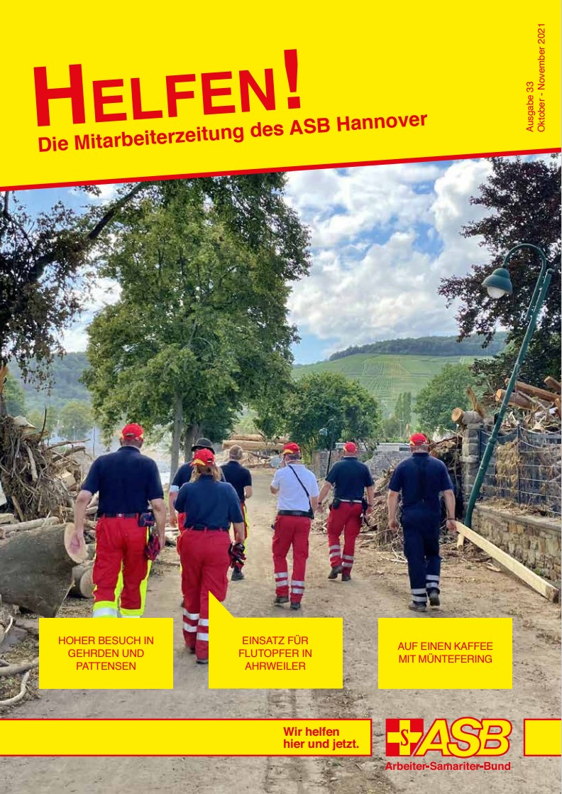 Die neue HELFEN Ausgabe 33 steht bereit.